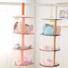 Hanging Cage Zipper Drying Basket 3 Layer Hanging Net Mesh Storage Bag Organizer