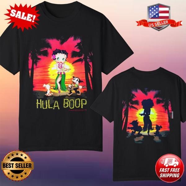 Vintage 2002 Betty Boop Hula Boop Double Sided T-shirt S-5XL
