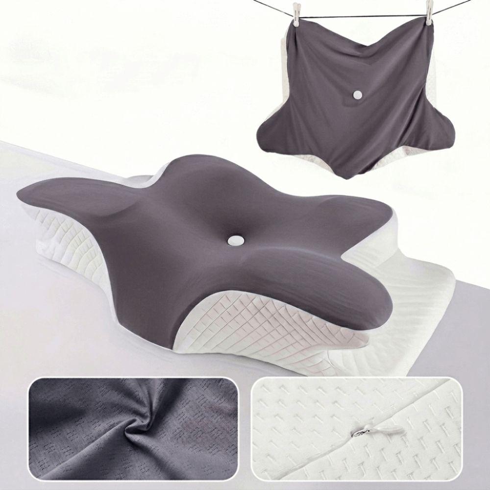 Breathable Cervical Pillowcase Cooling Fabric Pillow Cover Memory Foam Pillowcase  Bedroom Sleep