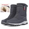 Men Boots  Winter Shoes For Men Warm Snow Boots Mid-calf Men Warm Shoes Thick Plush Winter Boots For Men Women Cotton Shoes