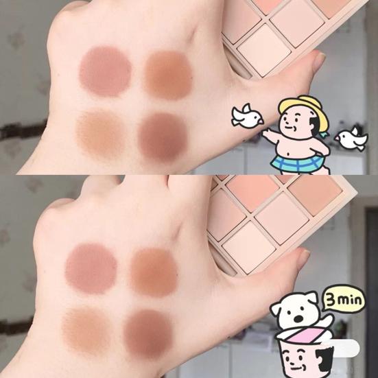 Универсальная синтетическая водостойкая палитра теней для макияжа в подарок