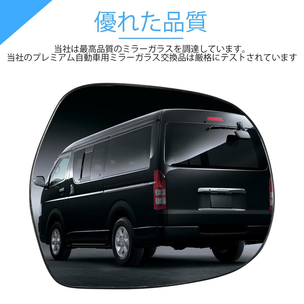 SYAYOUHIN BSM Heated Side Mirrors for Toyota Hiace 200 Series (Right Side) [Used]