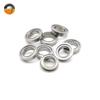 10pcs ABEC-7 MF128ZZ 8x12x3.5 mm Chrome Steel Deep Groove Ball Bearing MF128ZZ Flanged Ball Bearing MF128