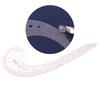 DIY Sewing Ruler, 2PCS/Set Comma-Shaped Curve Ruler, French Curve Ruler for Pattern Making, Drafting Clothes Sleeves for Beginner Tailor Designers
