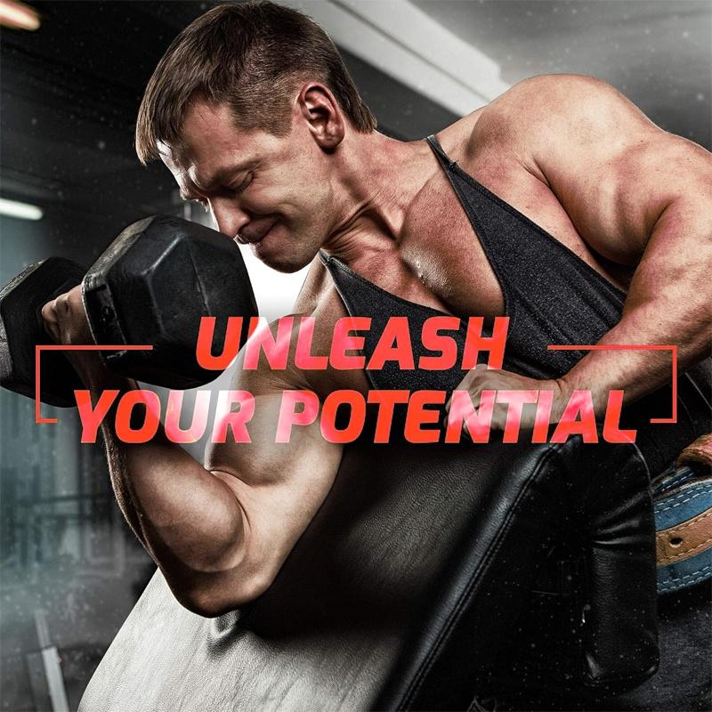 Fearathe Testosterone Booster Capsules, Horny Goat Weed, Tongkat Ali, 120 Caps
