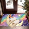 Prince's Nightly Embrace Carpet, Chair Rug,Rug for Office Bedroom living rooms, Doormat decor Fan Gift Christmas Gift