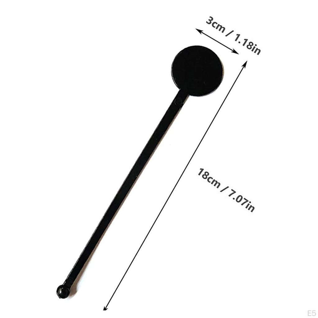 100 шт., палочки для напитков, мешалки для напитков, грабли, длина 7,07 дюйма, кофе