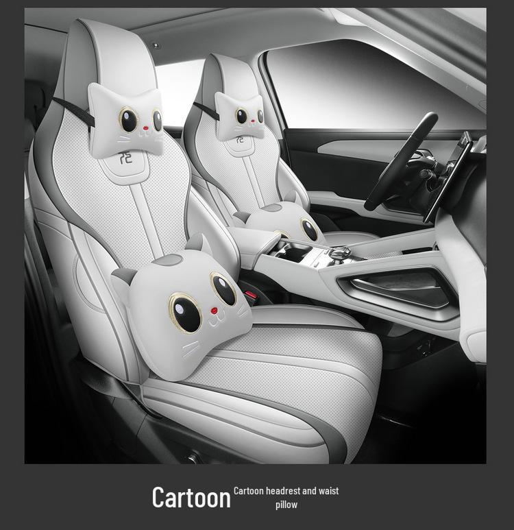 BYD Yuan UP Leather Car Seat Covers for Five-Seater - All-Season Cushions