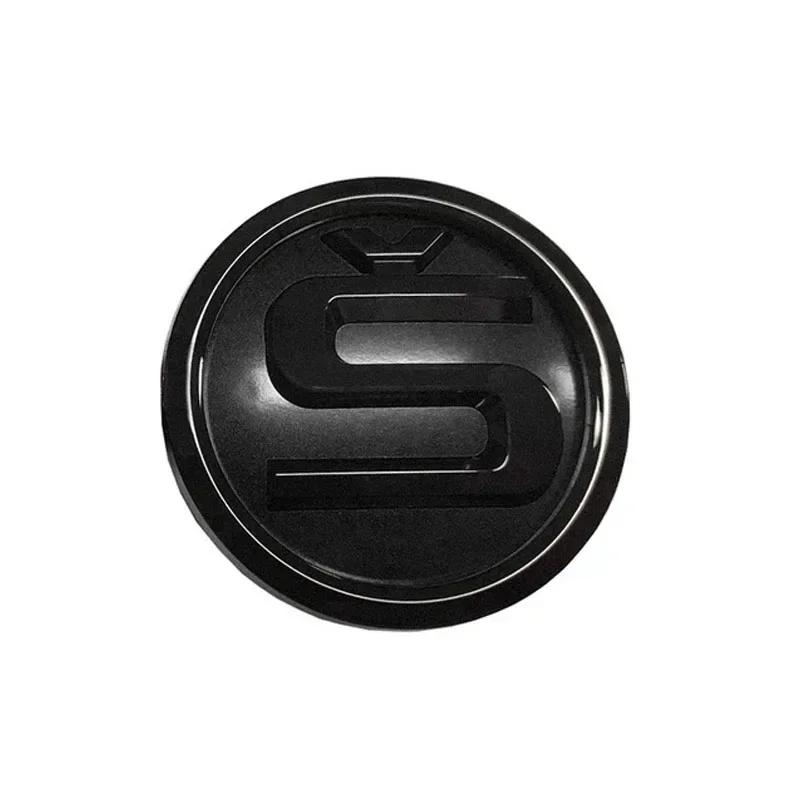 QHCE9 For Skoda For SKODA Front and Rear Car Emblem Logo Sticker 80MM 90MM 100MM
