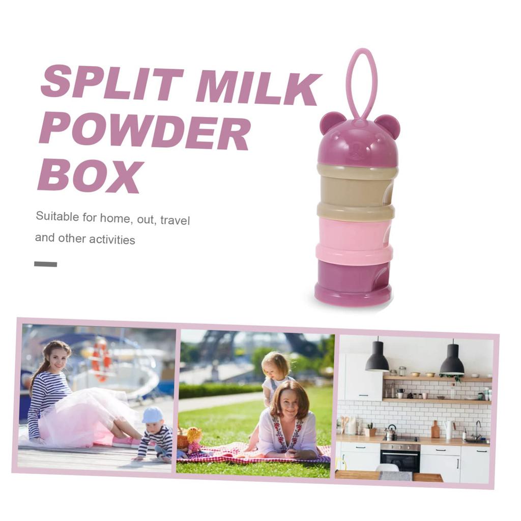 Портативный дозатор сухого молока, набор из 2 трехслойных съемных чехлов для хранения дозатора