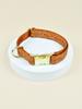 MIDEPET Luxury Valentine's Day & New Year's Gift High Quality Quick Release Dog Collar with Gold Hardware and Ribbons