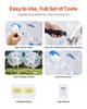 Inflatable Bumper Ball 1-Pack, 5FT/1.5M Body Sumo Zorb Balls for Teen & Adult, 0.8mm Thick PVC Human Hamster Bubble Balls for Outdoor Team Gaming