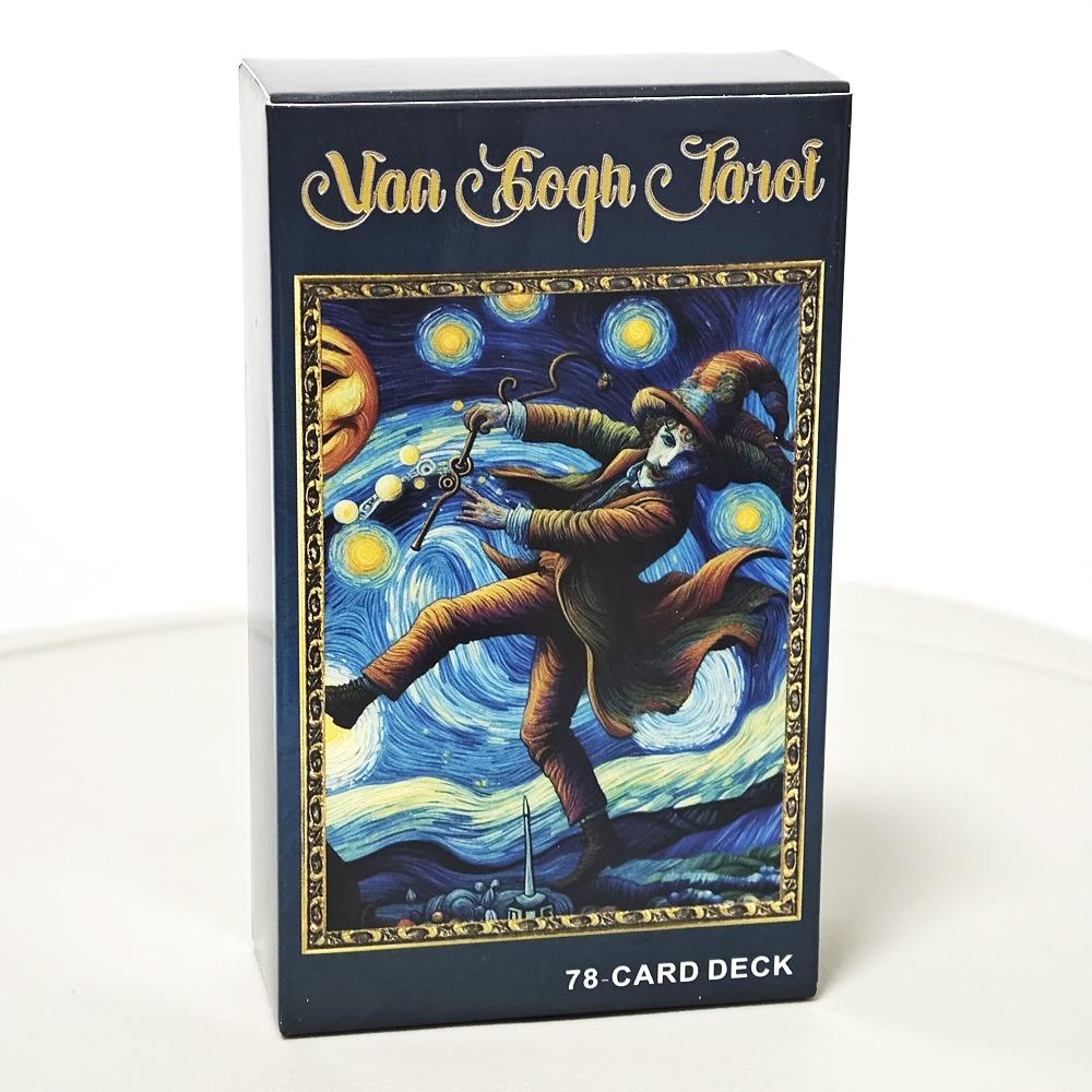 10.3*6cm Van Gogh Tarot Deck 78 Tarot Cards Illustration Divination Wisdom Oracle Cards
