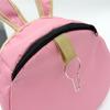 Practical Suspended Type Rabbit Hay Bag Bunny Shaped Cartoon Hamster Feeding Bag Chew-Proof Hay Hanging Pouch Small Pets