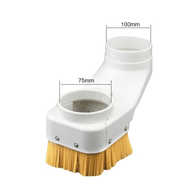 CNC-Spindle Dust Shoe Collector 70mm 75mm 80mm 85mm 90mm 100mm Dust Boot Cleaner for Spindle Motor Router Machine Cover