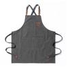 Professional Kitchen Apron,Oil-proof Canvass Aprons with Large Pocket for Men Women,Chef Work Apron for Grill Restaurant Bar