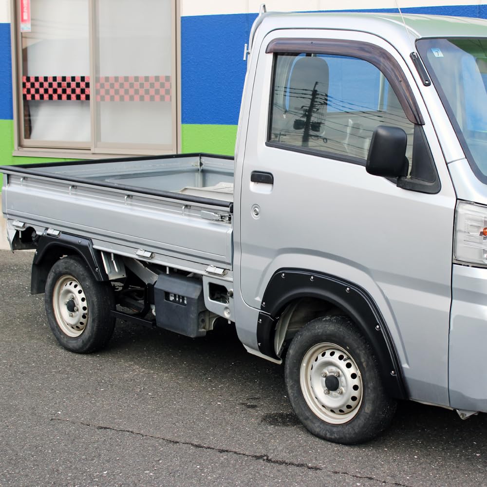 Комплект расширителей крыльев DAIHATSU для Daihatsu Hijet Неокрашенный АБС Включает муляжи передних/задних S500P/S510P, смола, болты, наклейки
