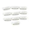 10/20/50pcs Beauty Iron Hair Extensions Tool HairStyling Wigs Snap Clips U Shape Hairpins Metal Pin