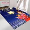Lauras Stern Carpet Rug for Living Room Bedroom Home Sofa Decoration,Kids play Nonslip Floor Mat