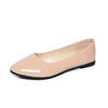Shallow Single Shoes Pu Patent Leather Flats Spring Casual Round Tow Candy Color Ballet Sansals