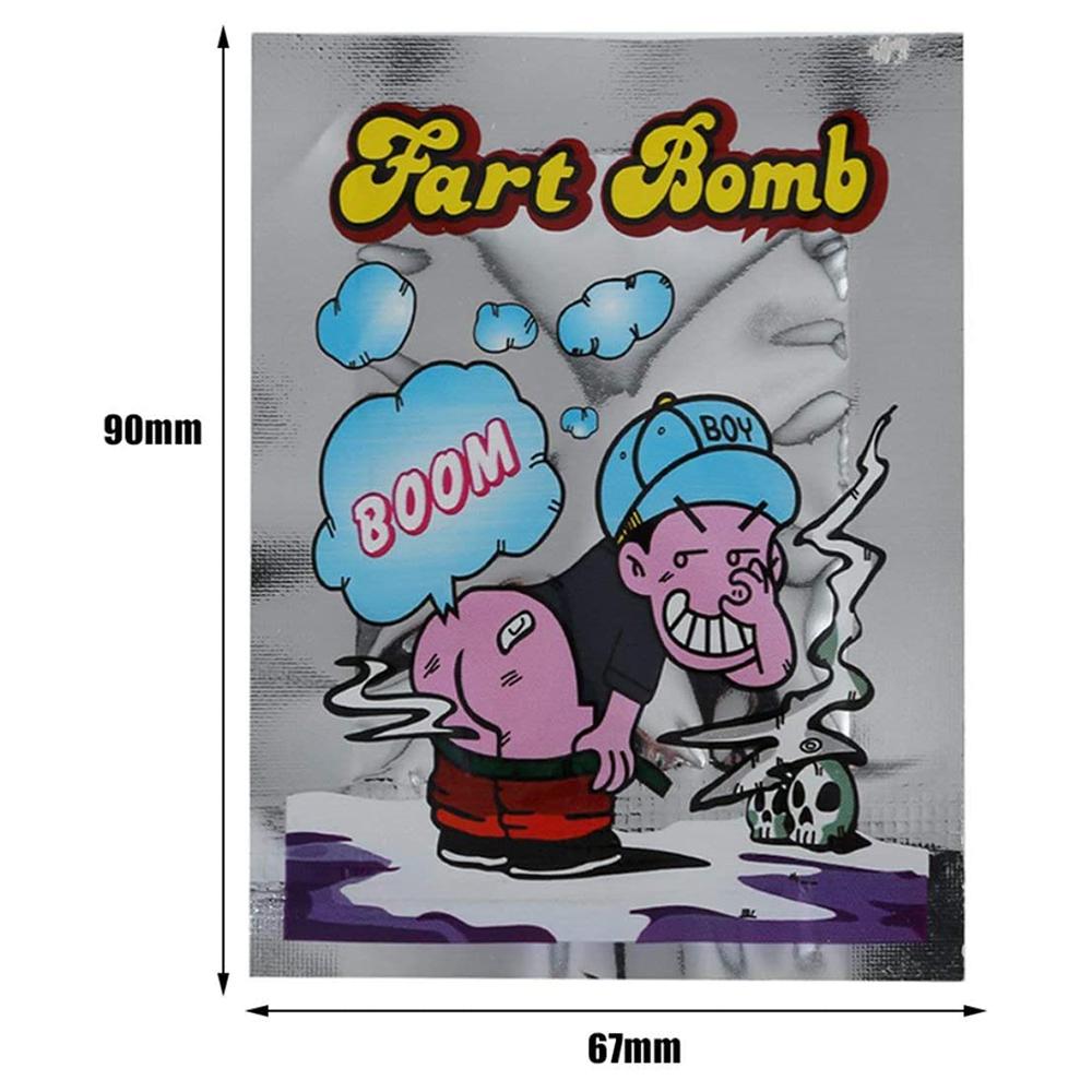 Joke Toy Tricky Toy Fool Toy Novelty 10Pcs/set Stink Bomb Fart Bomb Bags Aroma Bombs Smelly Bomb
