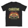 John Carpenter Christine Horror Movie Apparel Men Women T Shirts Cotton Tee Graphic Printing  T-shirt Clothing