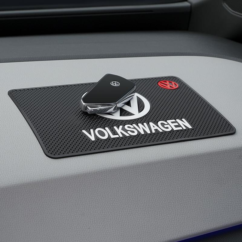 WGLRK1 Car Dashboard Non Slip Mat Sticky Silicone Pad For VW GTI Polo Golf Passat Tiguan Arteon Touareg CC Taigo Caddy Jetta T-ROC