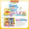 Игровой набор Kong Xiaoni & Friends «Маленький Боб Хиппо Мороженое» с мини-стиральной машиной
