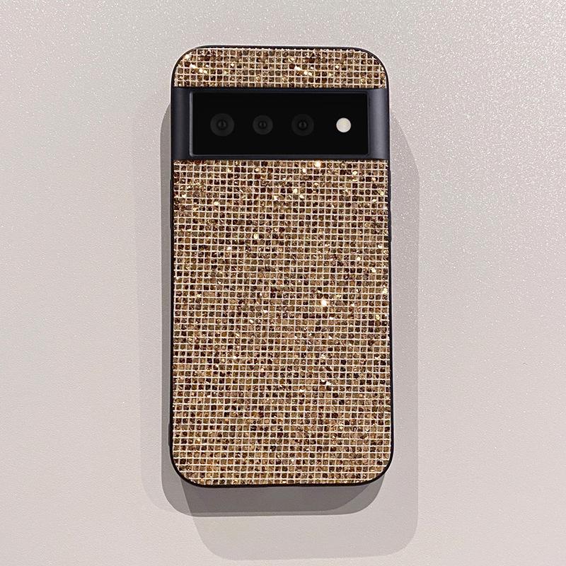 Блестящий клетчатый чехол для Google Pixel 10 Pro XL, 9, 8A