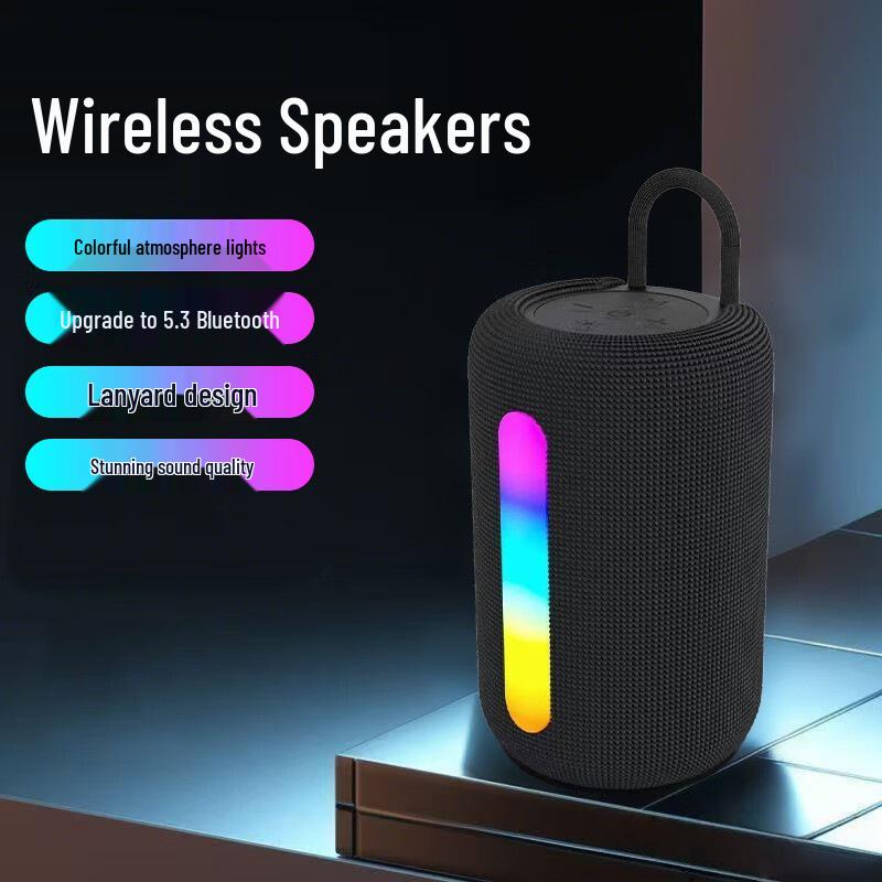 SH-319 Портативная мини-колонка Bluetooth с большим громкостью и высококачественным звуком для использования на открытом воздухе