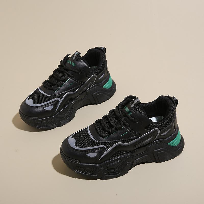 Весна 2025 года, новинка, корейская версия папиной обуви, женская обувь, спортивная обувь для студентов, увеличивающая рост, повседневная обувь для бега K805