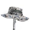 Camouflage Fisherman Hat With Wide Brim For Men Summer Sun Protection And Breathability