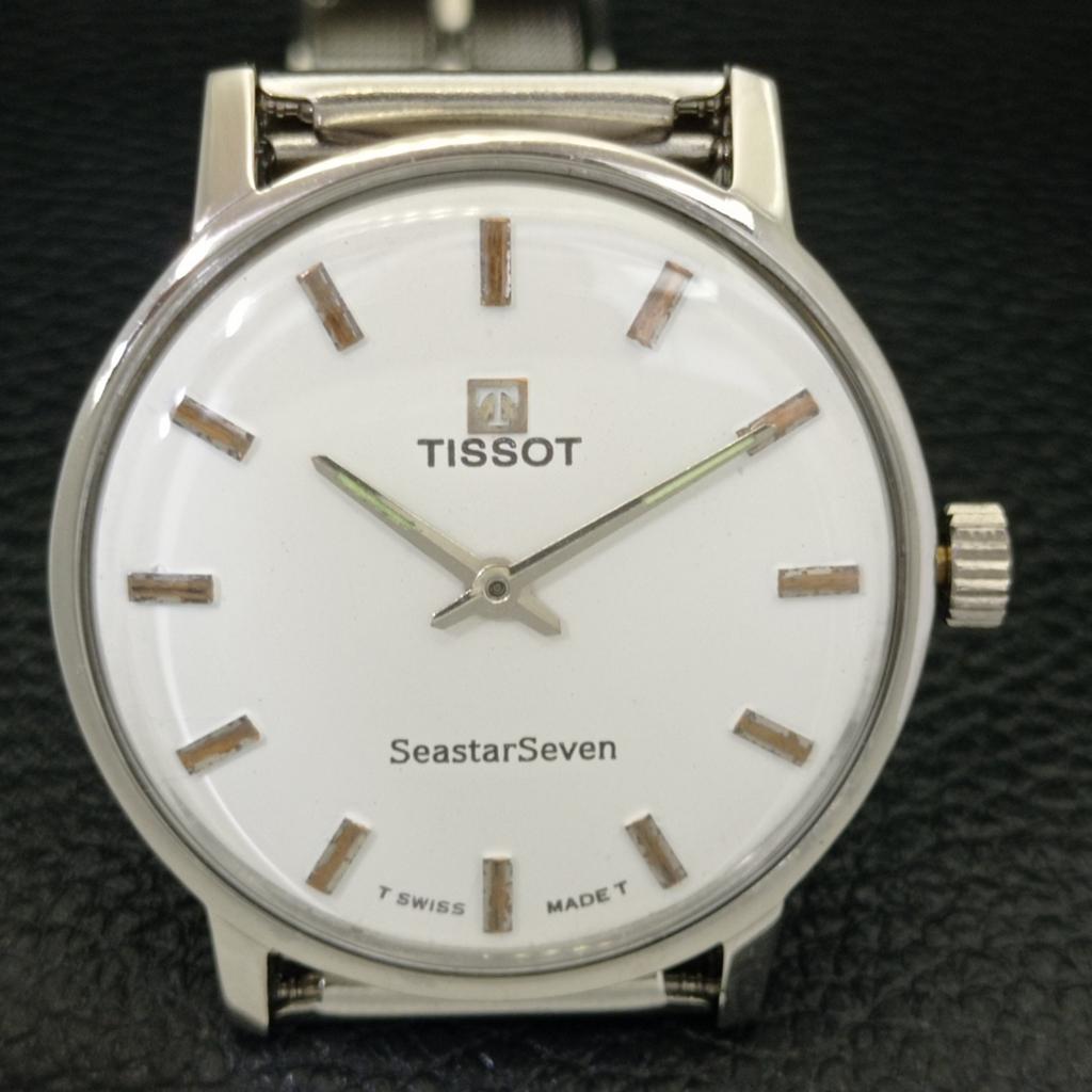 Б/У TISSOT 781 SWISS MENS С РУЧНЫМ ЗАВОДОМ, ЦИФЕРБЛАТ БЕЛОГО ЦВЕТА a432785-2 R113-a432785