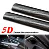 150x30cm 5D Carbon Fiber Roll Film Stickers Car Wrapping Foil DIY Vinyl Film Auto Interior Styling Carbon Fiber Decorative
