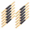 12 Pairs of 5A Wooden Drumsticks, Easy To Hold, for Drum Practice