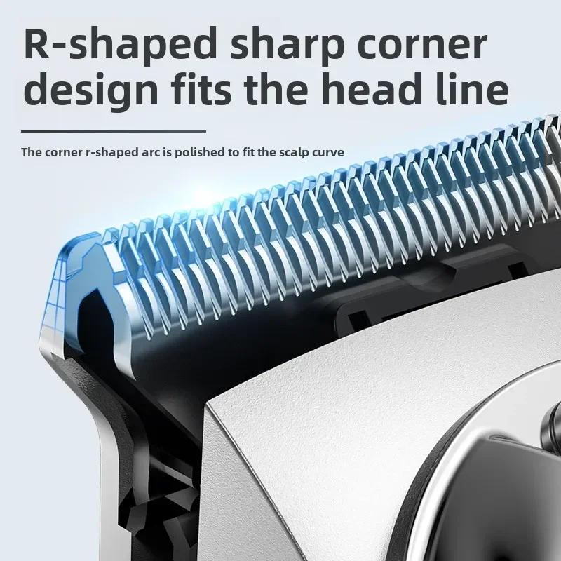 Электрическая парикмахерская бритвенная головка толкатель электрическая машинка для стрижки волос точная USB-зарядка триммер для волос для мужчин бытовая техника