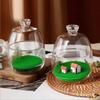 Микроландшафтные Экологические Стеклянные Бутылки с Мхом Стеклянная Ваза Зеленое Растение Микроэкологический Стеклянный Террариум Сосуд для Растительности