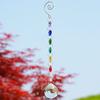 Clear Crystal Ball Rainbow Suncatcher Prisms Pendant Pendulum Wedding Decor Gift