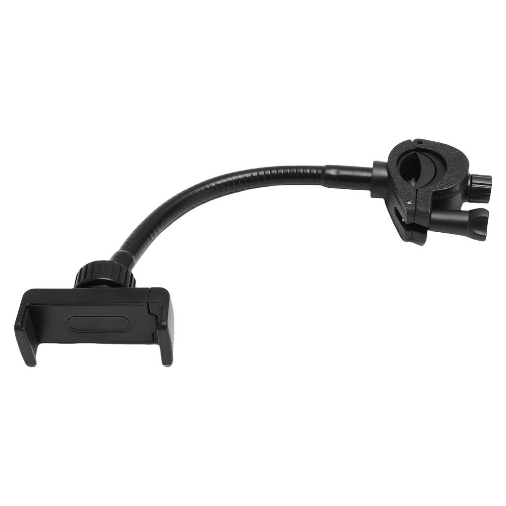 Держатель для телефона на микрофонной стойке, гибкий держатель-гусиная шея для микрофона, регулируемое крепление для смартфона для музыкальных выступлений