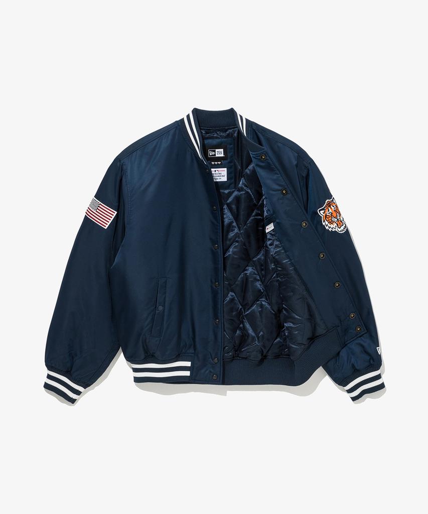 New Era Mlb Detroit Tigers Authentic Stadium Jacket Navy