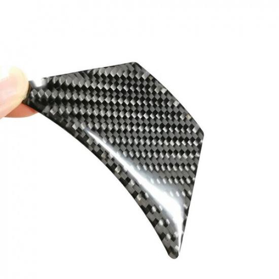 Carbon Fiber Steering Wheel Panel Frame Trim Cover For Toyota Corolla 2014-2018