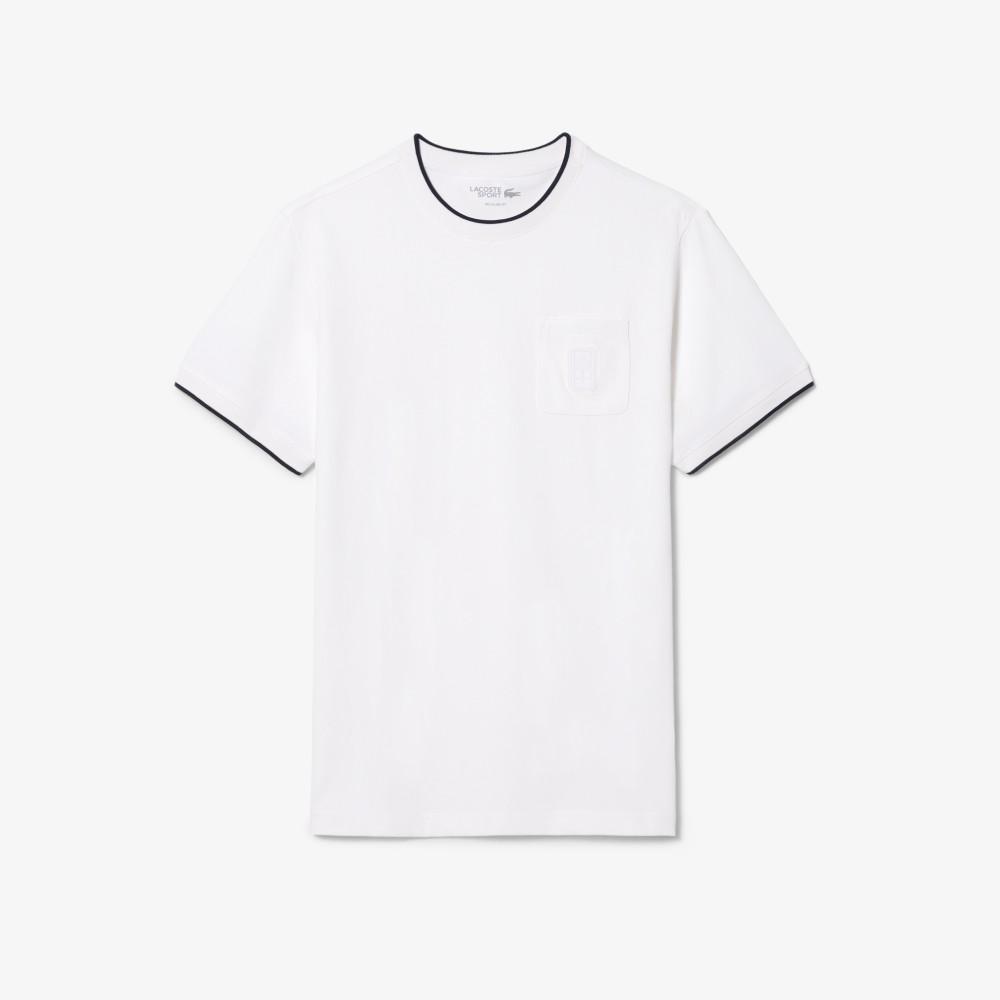 Lacoste Мужская футболка с коротким рукавом TH0209-56G001 в стиле теннисного наследия