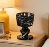 Marble Scented Candlestick Holder-Handmade Heat Resistant Eco-Friendly Home Decor for Valentine's Day & Easter
