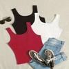 [Смешанный комплект] Комплект из 3 смешанных маек | Однотонная повседневная спортивная майка