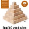 Colorful Wooden Cube Blocks for Elementary Math and Logic Skills Development