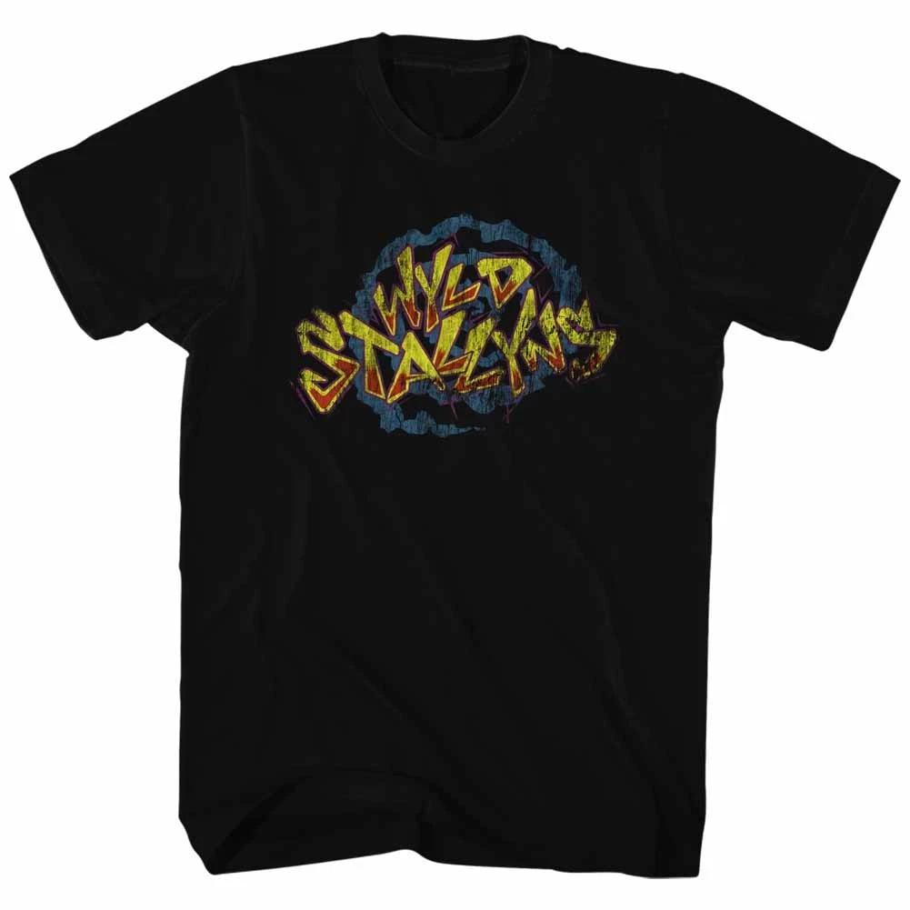 Bill & Ted's Excellent Adventure Movie Wyld Stallyns Band Logo Men's T shirt
