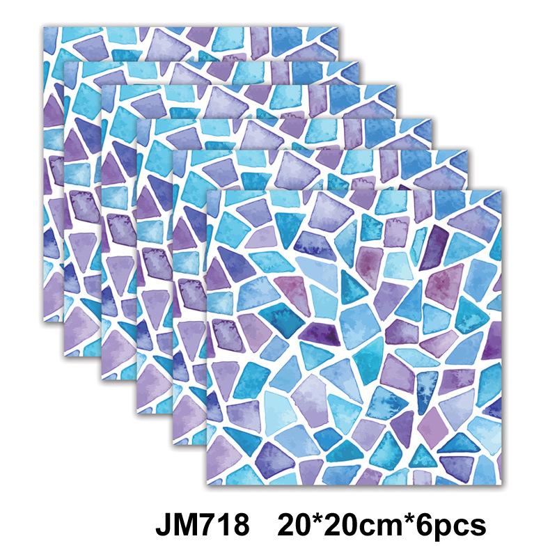 Самоклеящаяся мраморная настенная плитка - Водонепроницаемые наклейки для кухонных фартуков, ванных комнат, гостиных, Легко устанавливаются и снимаются