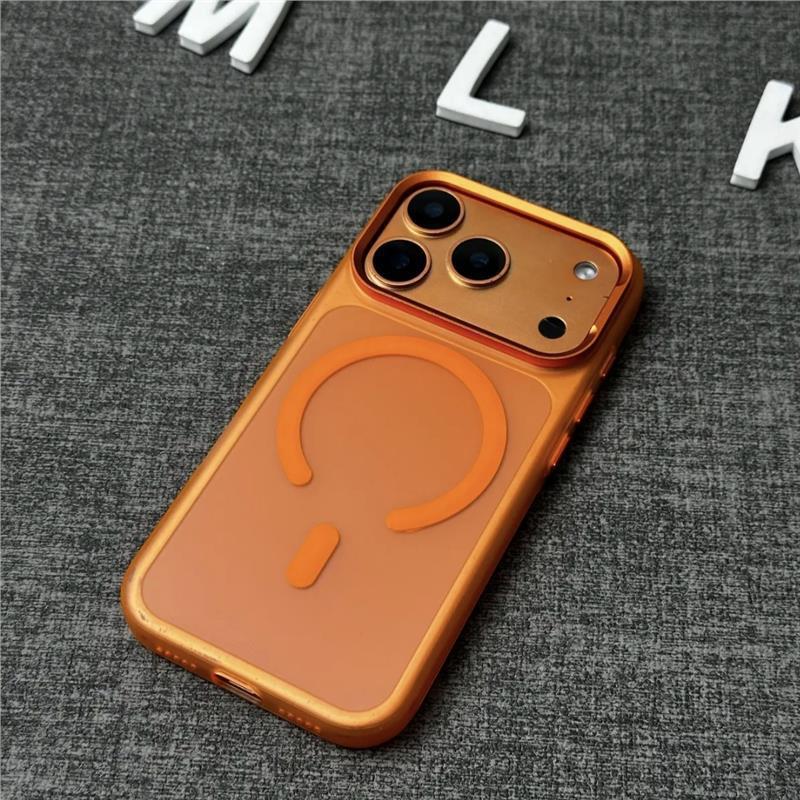 Применимо к чехлу для мобильного телефона iphone18ProMax матовый оригинальный цвет ультратонкий магнитный зажим Apple 17 защитный чехол ПК жесткий чехол
