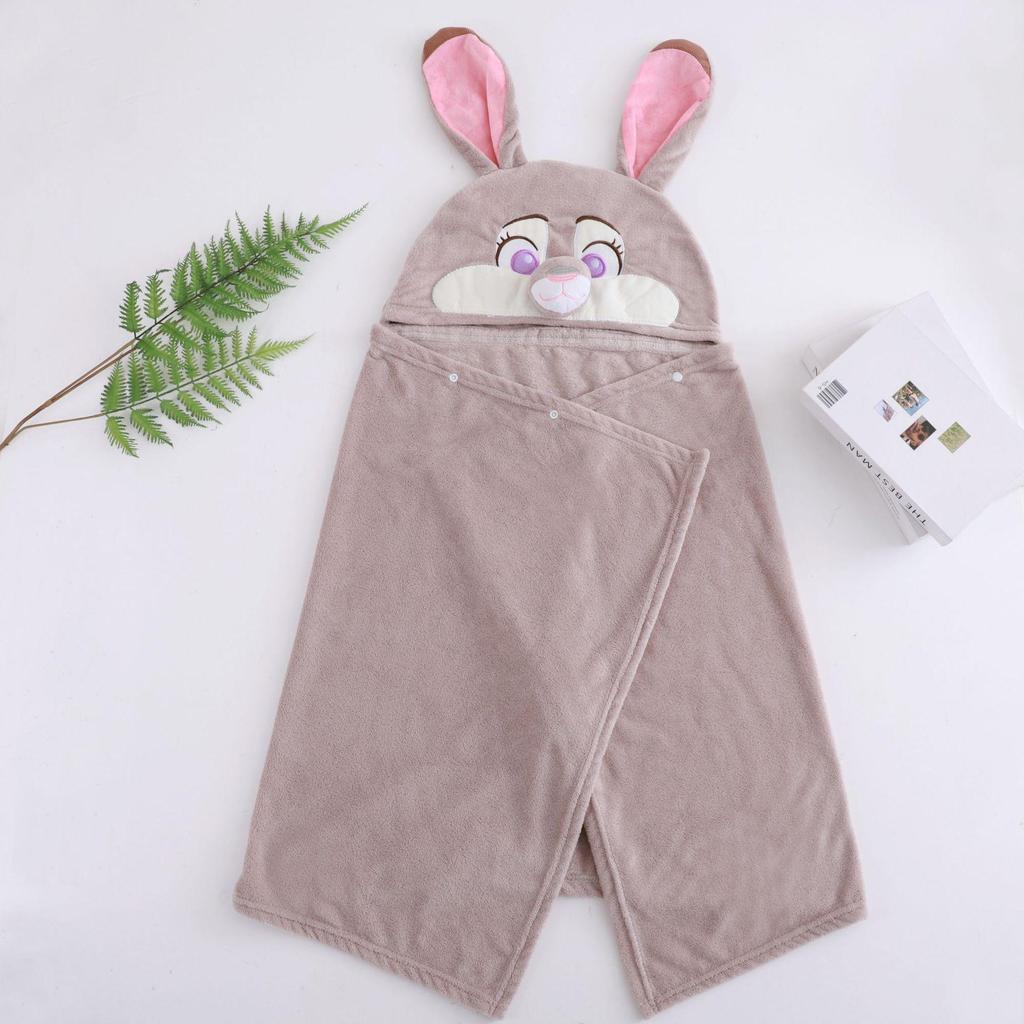 Cute Pet Hooded Nap Blanket: Versatile Plush Shawl for Office & Home