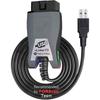 VLINKER FS OBD2 Сканер OBDII USB-адаптер Считыватель кодов Диагностический инструмент для FORScan с автоматическим переключением HS/MS-CAN